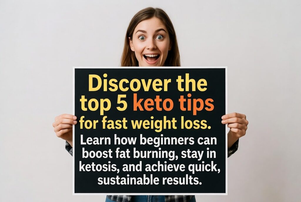 Top 5 Keto Tips