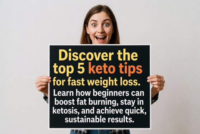 Top 5 Keto Tips