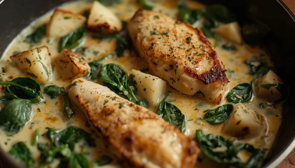 Creamy Tuscan Chicken for One Creamy-Tuscan-Chicken-for-One